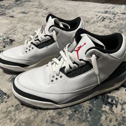 Jordan 3 Retro Cement Grey - Size 11