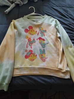 Large Tie Dye Disney Sweater