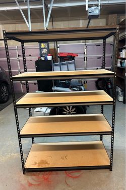 Heavy-Duty 5-Tier Storage Rack – Barely Used