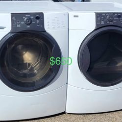 Beautiful Kenmore Washer And Kenmore Gas Dryer.