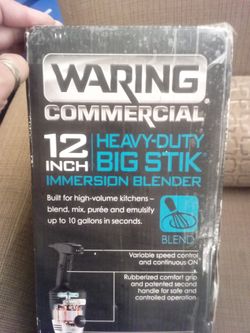 Heavy duty "BIG STIK" blender 12 inch