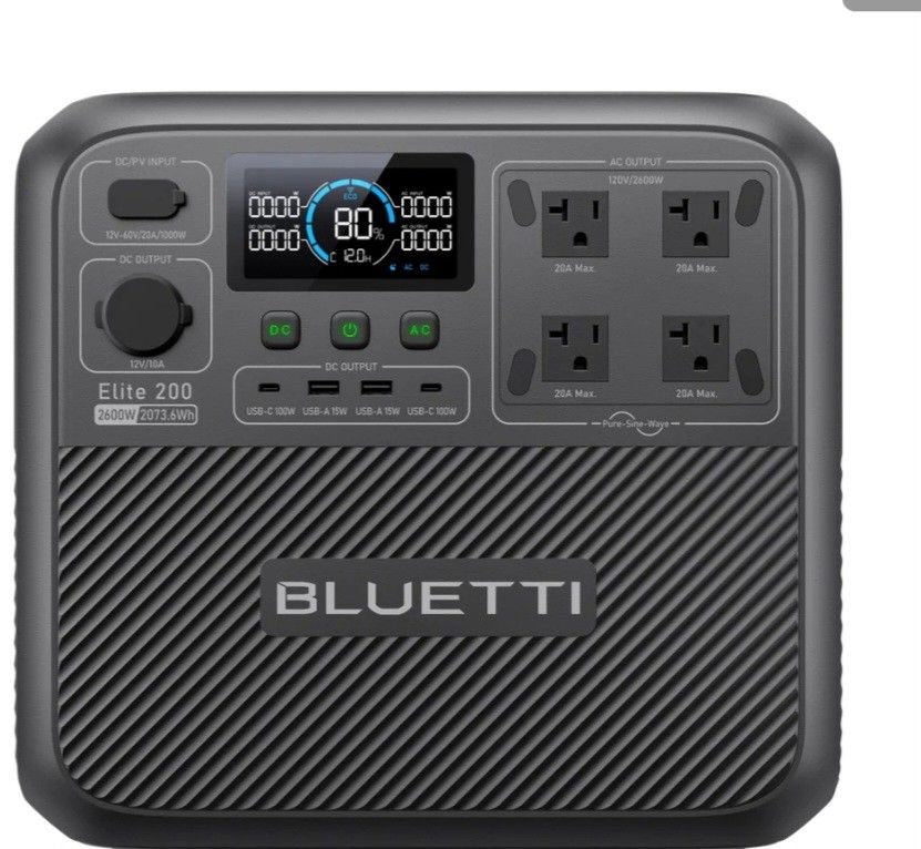 Bluetti  Portable Power Supply Elite 200 V2