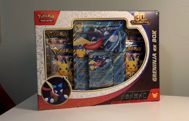 Pokémon TCG: 30th Anniversary Celebration Greninja ex Box [Sealed]