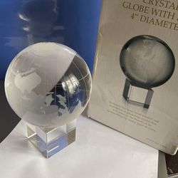 Crystal Globe with Base