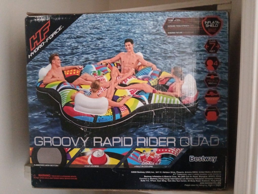 Inflatable 4 Person Raft