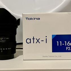 Tokino ATX-I 11-16mm F2.8 Lens 