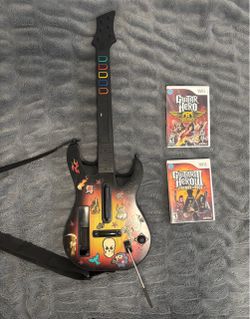 Guitar hero bundle for Wii