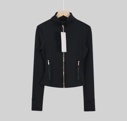 Luxe Sculpt Zip-Up Jacket – Jet Black by Lululemon