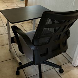 Little Desk And Office Chair