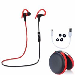 Brand New Bluetooth headsets headphones red