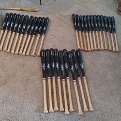 Professional Wood Baseball Bats