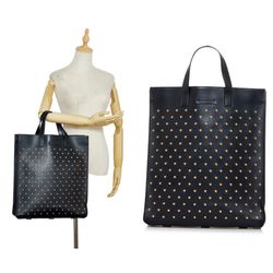 VERSACE  Bag The Versace Medusa Stud leather tote bag Large leather two Handled Purse Like New 