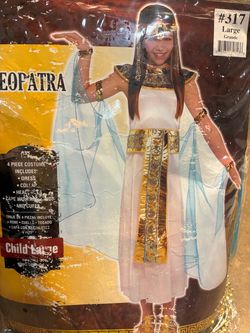 Cleopatra Costume Child Large