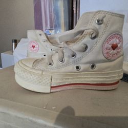 Converse Little Girls Sz 11