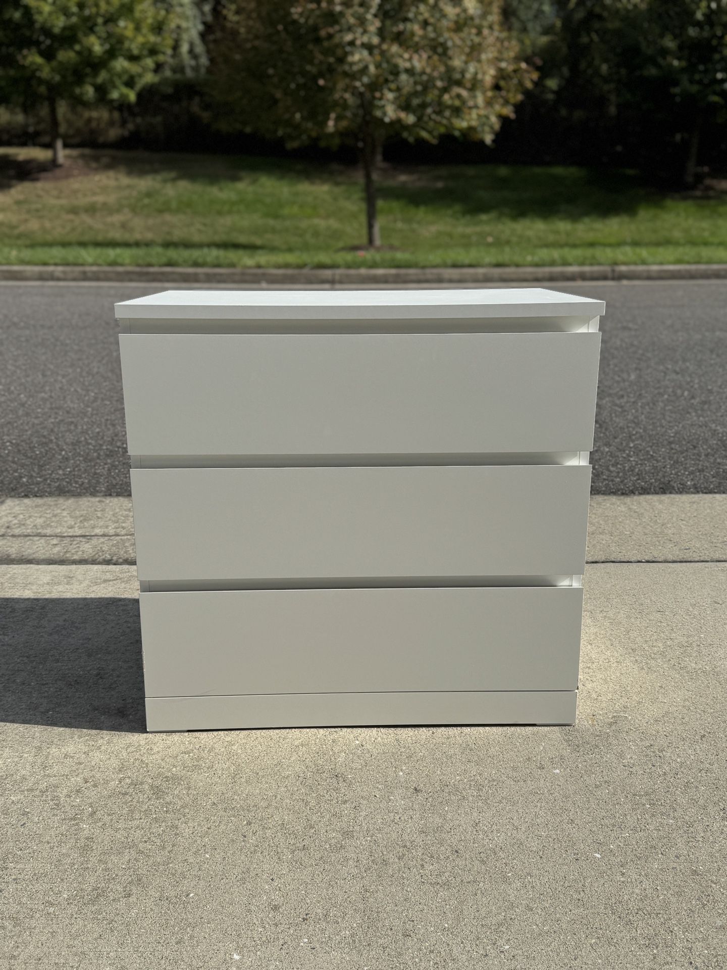 IKEA 3-Drawer Dresser β White