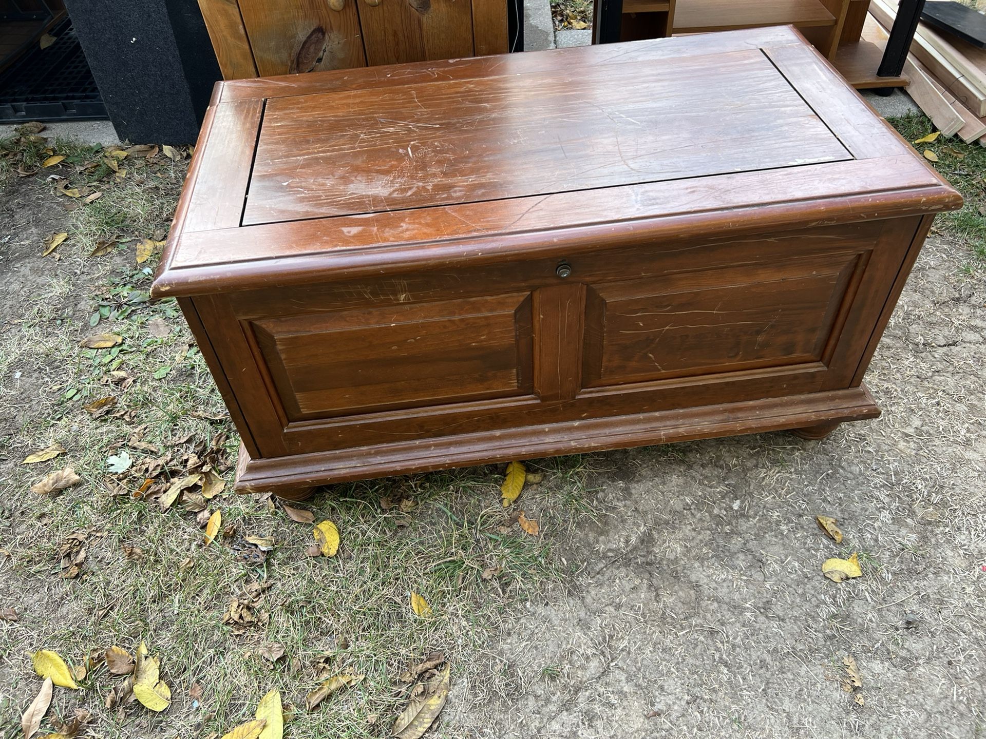 Wooden Storage Chest