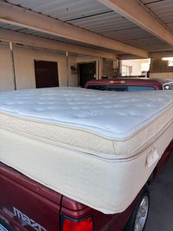 King size slightly used matress