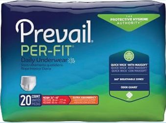 Prevail Per-Fit Protective Underwear, Medium, 20 Count