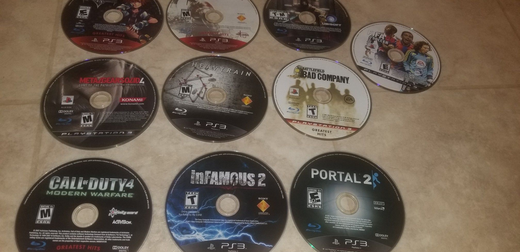 Thirteen PS3 Games