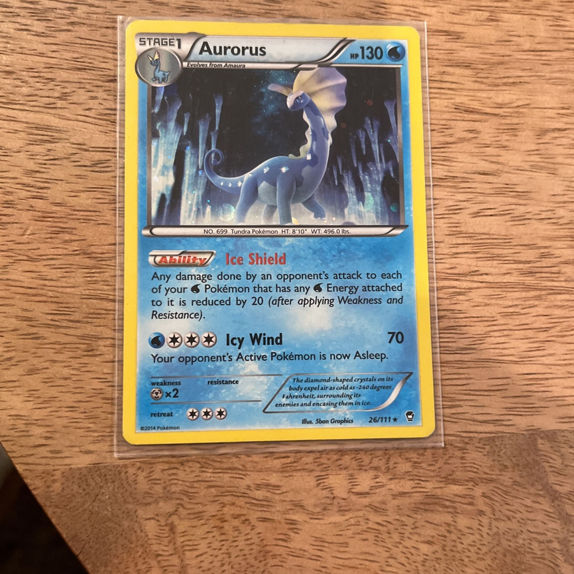 Pokémon Aurorus Card