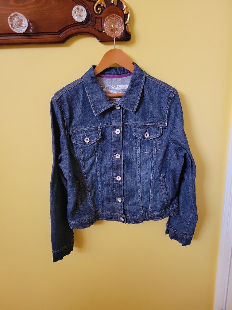 Women's XL Merona Denim Jacket