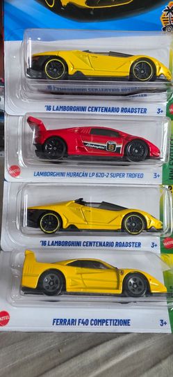 Rare Hot Wheels – Ferrari F40, Pagani Zonda, Lamborghini & More