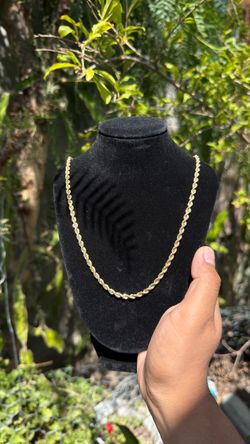 14K gold rope chain 26.7g