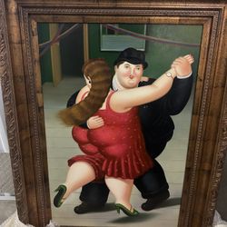 “The dancers” Oil painting 