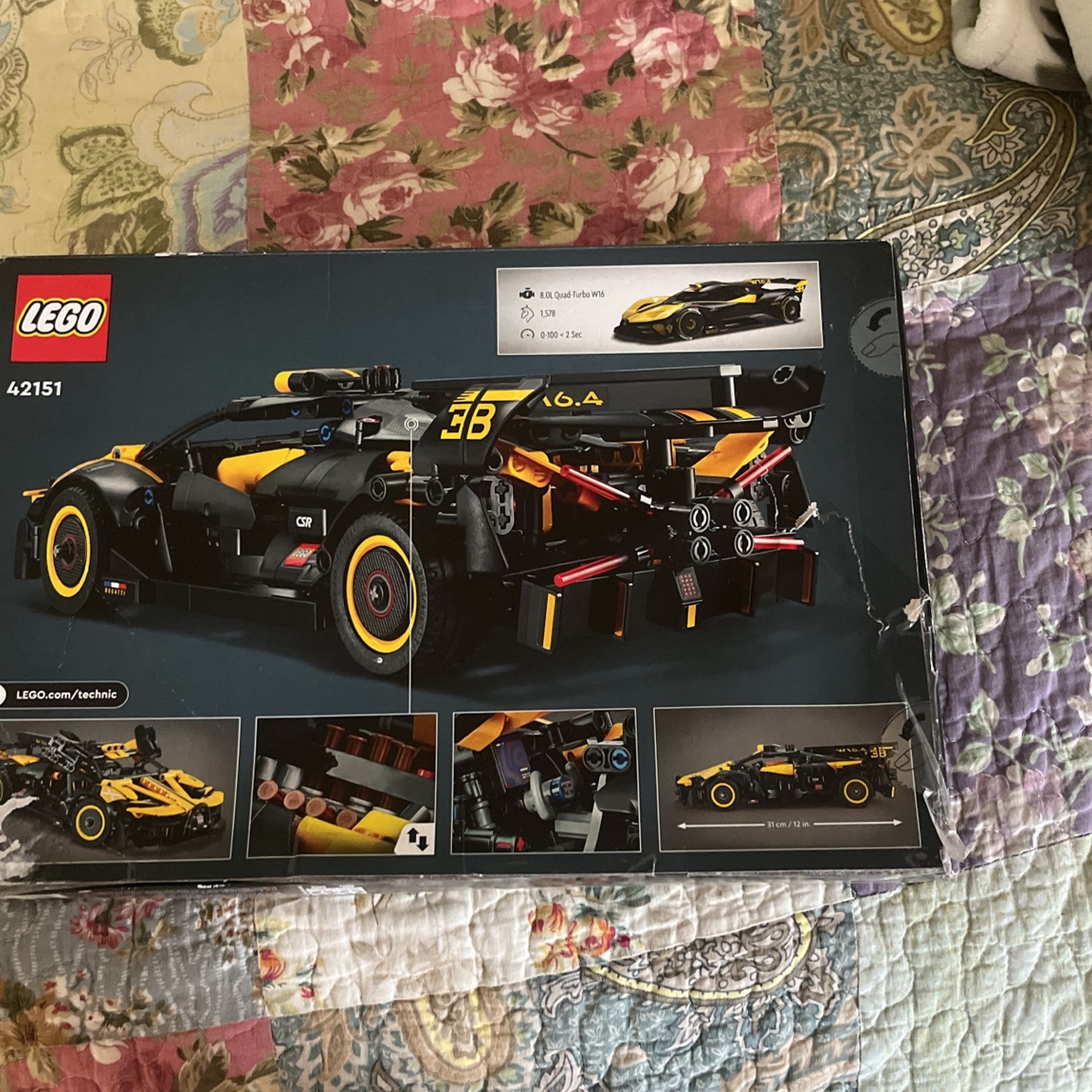 Lego Technic (BUGATTI) Bogie