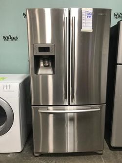 SAMSUNG STAINLESS STEEL FRENCH DOOR REFRIGERATOR