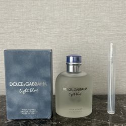 Dolce And Gabbana Light Blue 10 ML Travel Bottle
