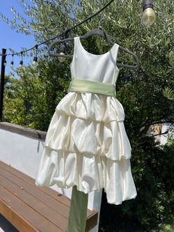 Ivory Dress Girls 4/5 Size