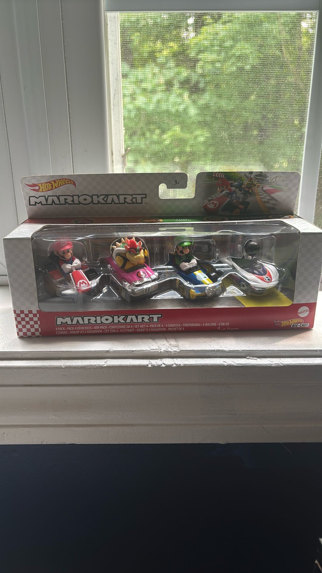 Mario Kart Hot wheels 4pk