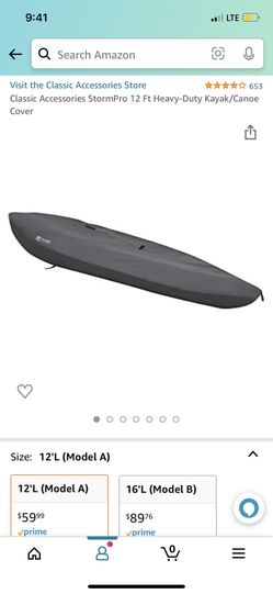 Kayak/Canoe Cover