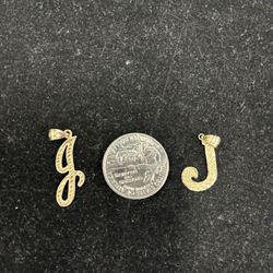 14k Gold  “J”