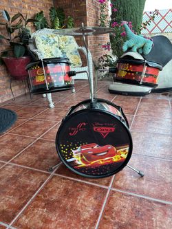 First Act Disney Pixar Cars Kids Drum Set