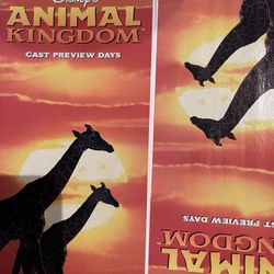 Animal Kingdom Pre-Opening Park Program