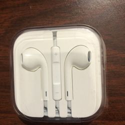Apple Earphones 3.5mm For iPhone 5 5s 6s 6+, Android Phone. White