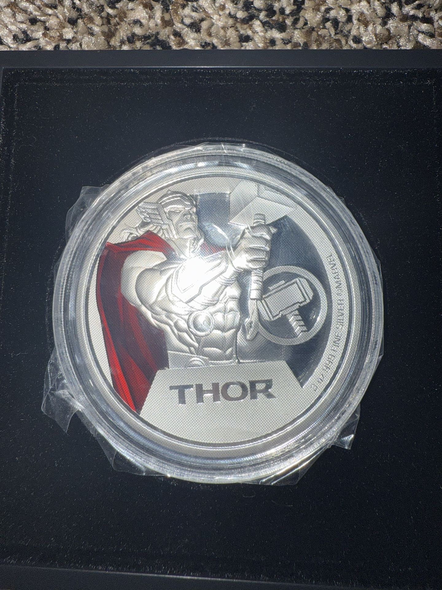 Thor 3 Oz Coin New Zealand Mint 