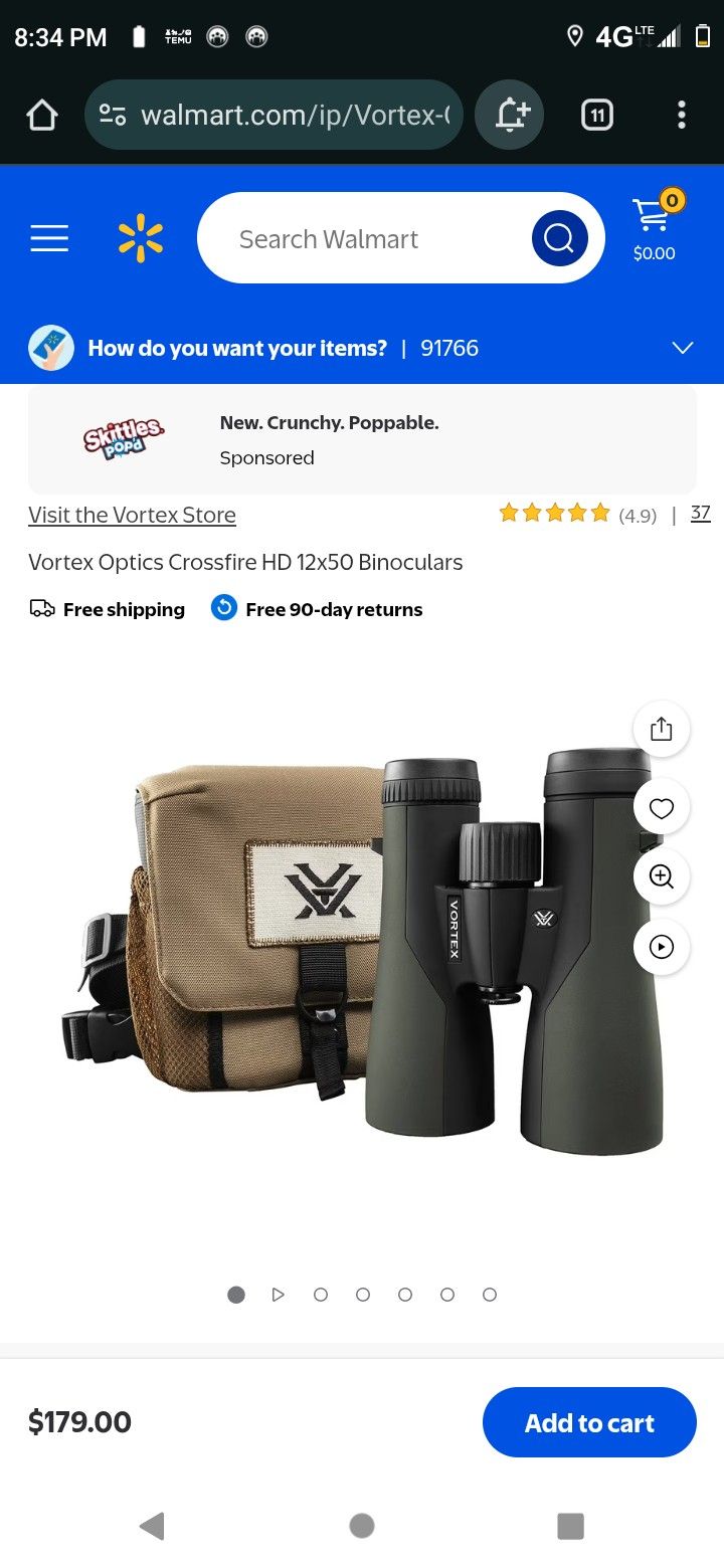 Vortex Optics Crossfire 12x50