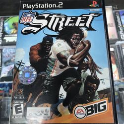 NFL Street Ps2 $25-$30 Each Gamehogs 11am-7pm