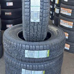 235/70/16 WESTLAKE ALL TERRAIN  (4 TIRES NEW) INCLUDED INSTALLATION AND BALANCING (PROMOTION)✅