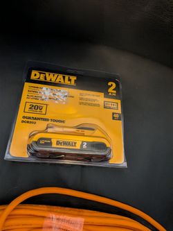 DeWalt battery