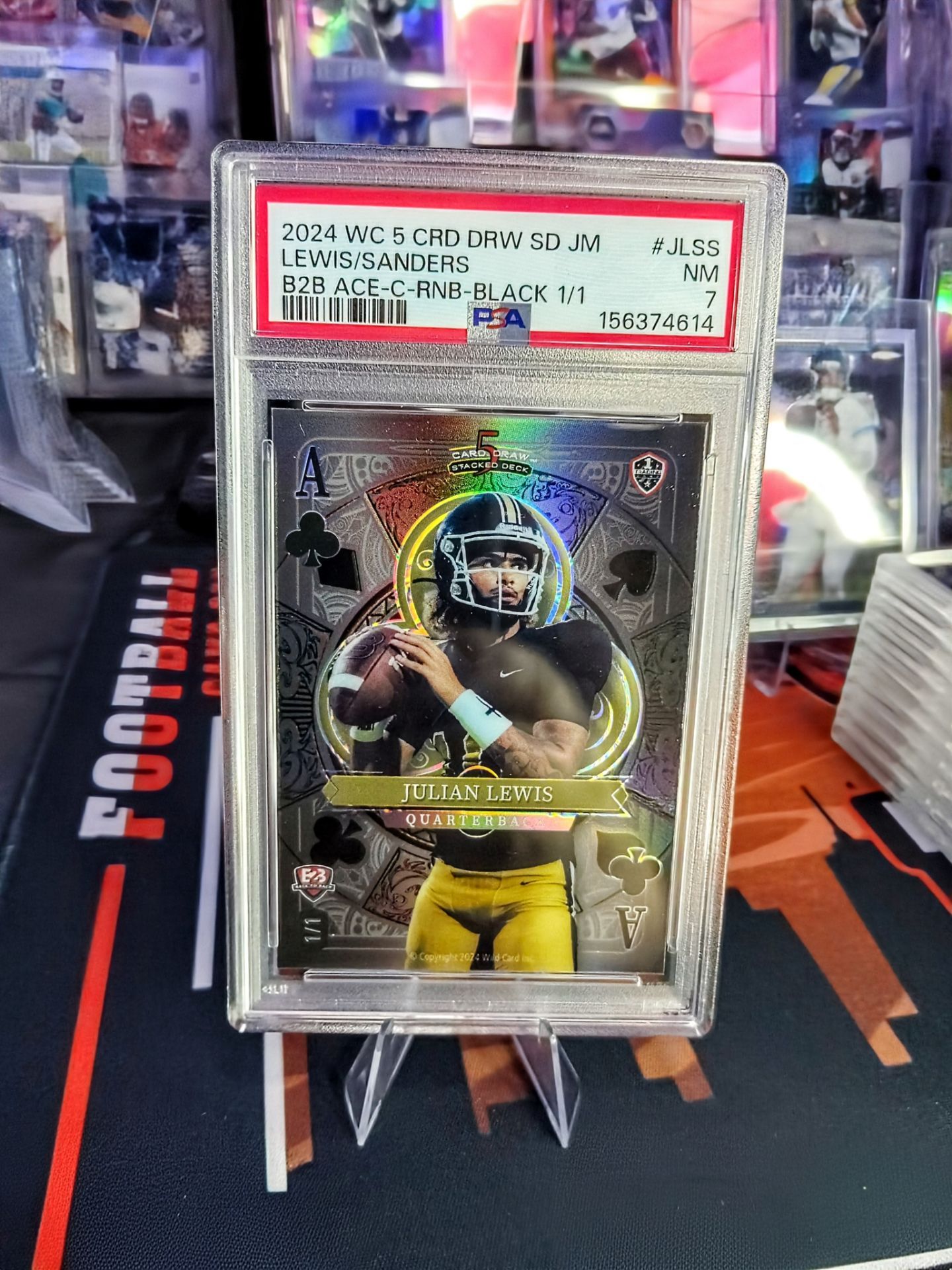 Wild Card 2024 Stacked Deck Lewis/Sanders
