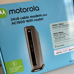 Motorola 24x8 Cable Modem Plus
