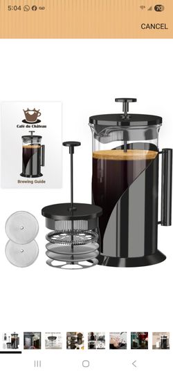 Cafe Du Chateau Stainless