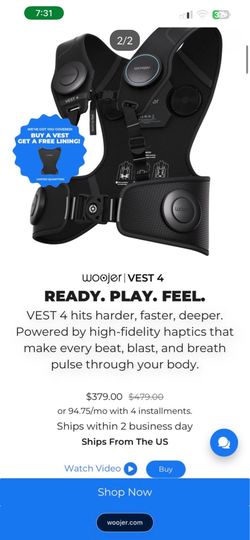 Woojer vest