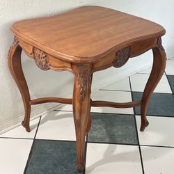 Side table solid wood