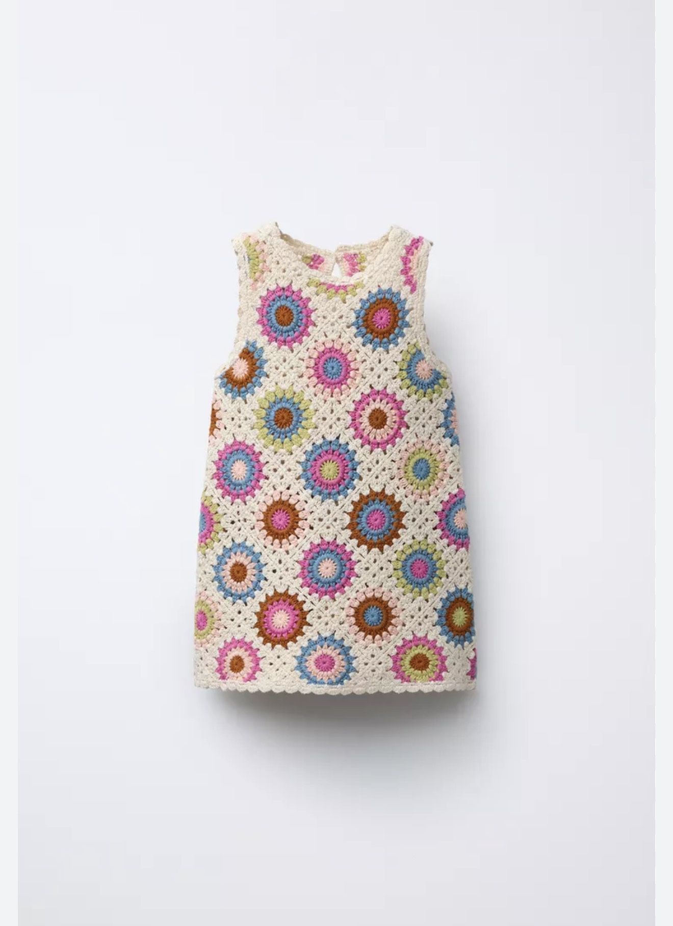 Zara Toddler Girls Sleeveless Knit Dress Size 4