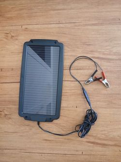 12 volt battery solar charger